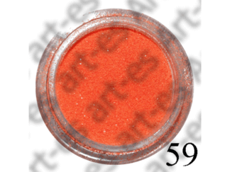 brokat kosmetyczny kolor UV Pomarańczowy nr. 59